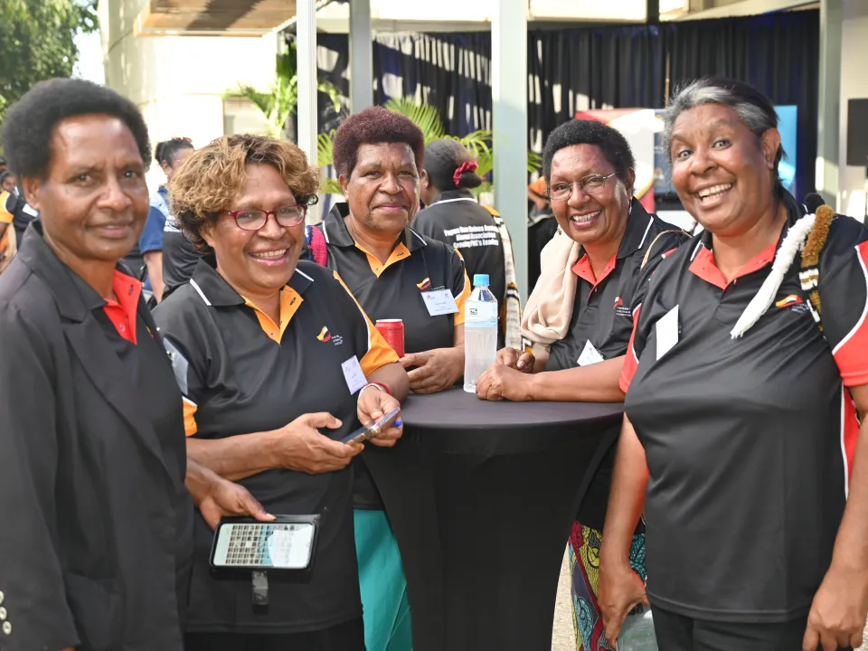 PNGAAA Executive Members at AHC Meet and Greet