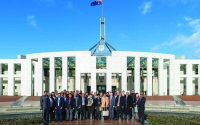 A fresh cohort of Papua New Guinean Fellows ready to support APEC 2018